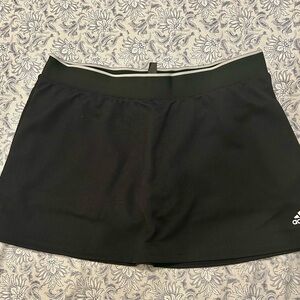 Adidas Black Athletic Skort Performance Wear. Never worn.